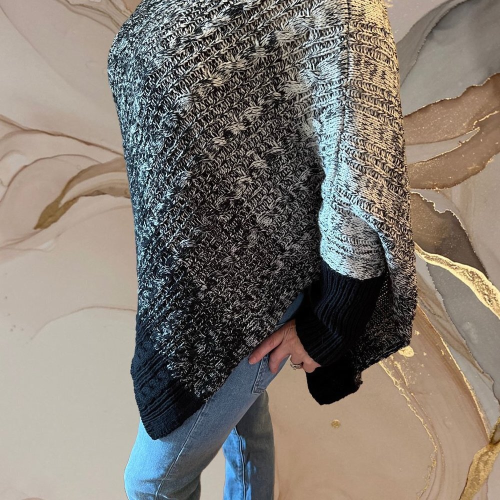 Great Northwest Indigo Turtleneck Sweater Shaw
